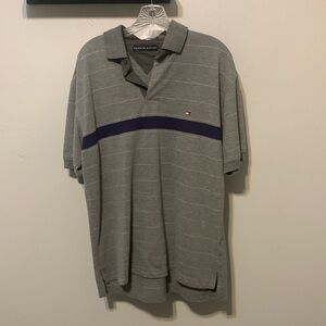 Vintage 90s polo style Tommy Hilfiger short sleeve shirt